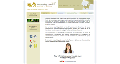 Desktop Screenshot of institutpsy.com